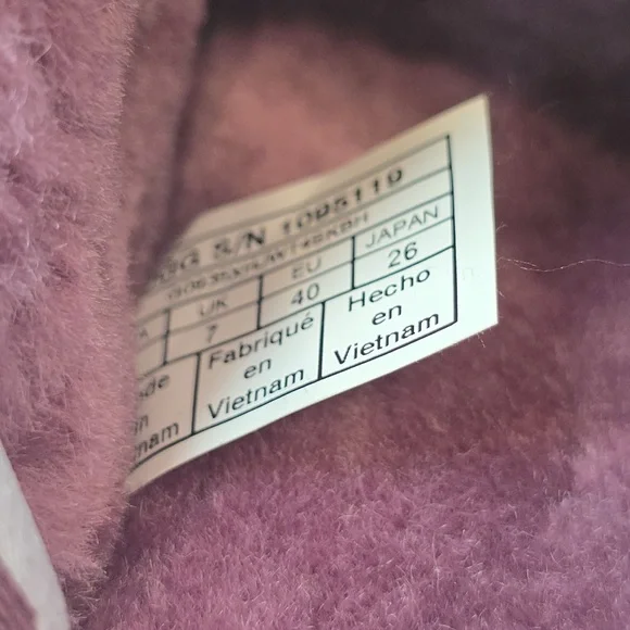 Ugg slippers size sz 9 brand new purple - Picture 8 of 15